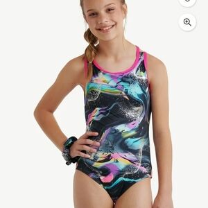 Justice Girls Gymnastics Leotard – Size 7/8